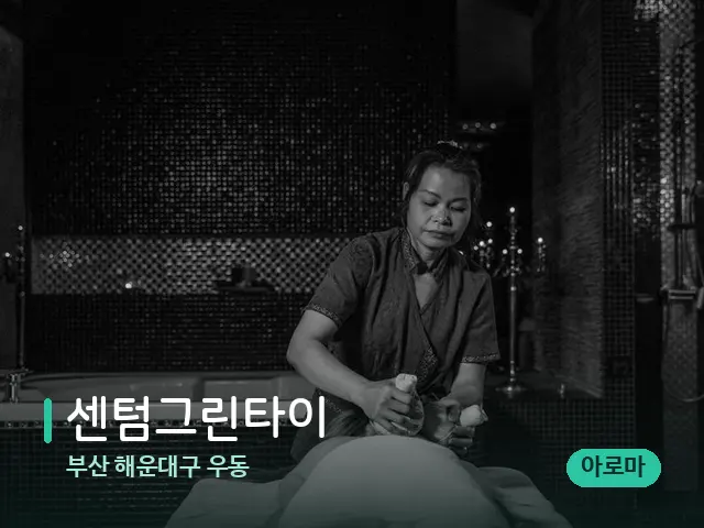 부산 해운대구 우동 센텀그린타이 — 스파 마사지 베드