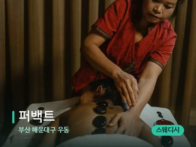 부산 해운대구 우동 퍼백트 — 스파 마사지 베드